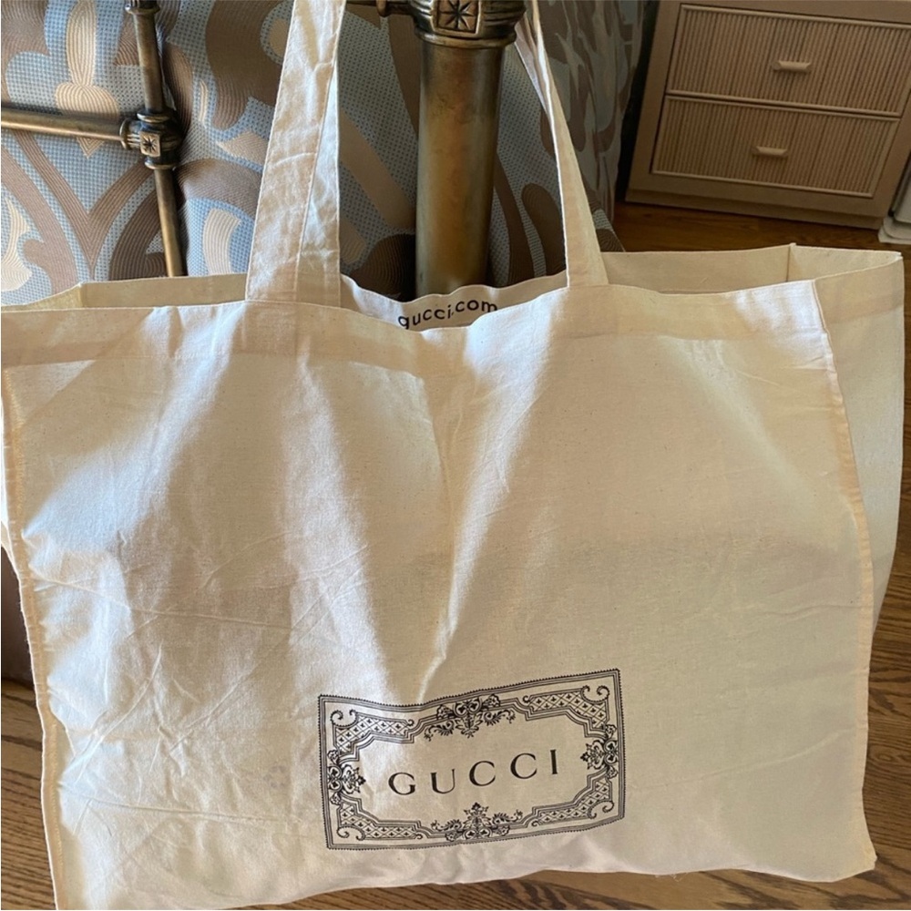 Gucci Cotton Large Tote New